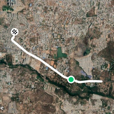 Route near Narsingi