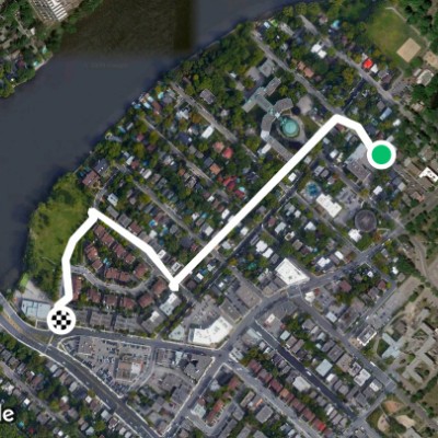 Chemin de l'école de Tristan