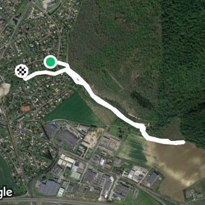 Ride to Pacy walking route map in Pacy-sur-Eure