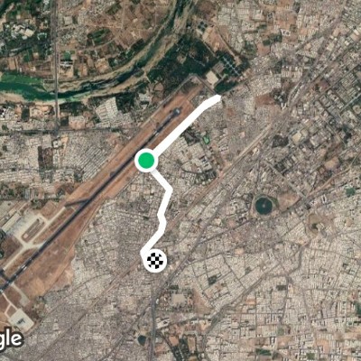 Route near Kuber Nagar