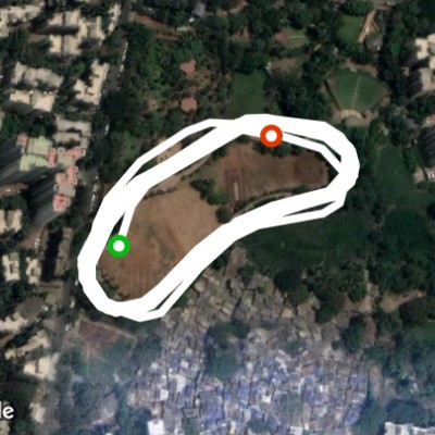 MCF joggers Park in Maharashtra | Walking Map