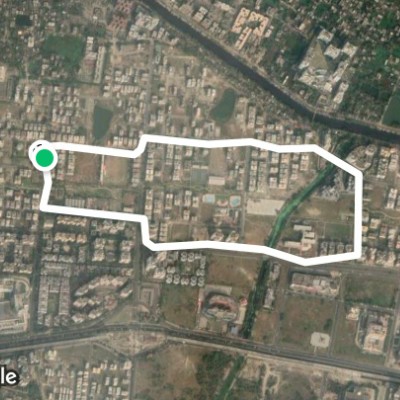 Route near Action Area 1A