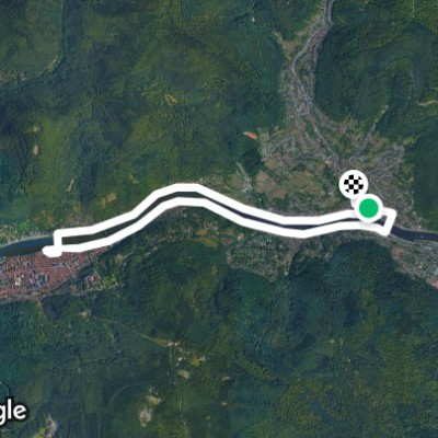 Ziegelhausen Alte Brücke loop