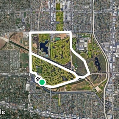 Balboa Park - South Loop + Entire Park Loop
