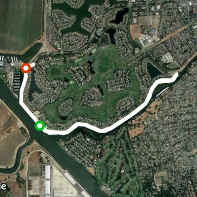 Calaveras River | Walking Map