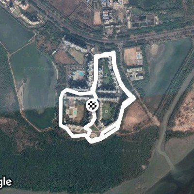 NRI Colony Circumference