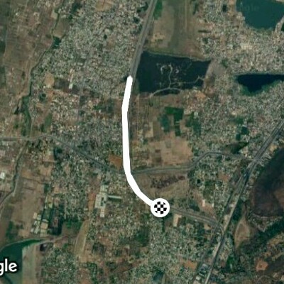 Route near Mannivakkam