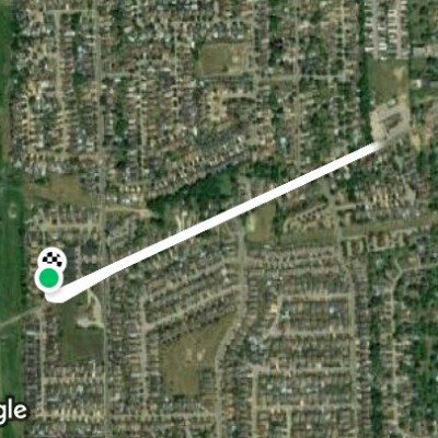 a walk to and from West dale public school