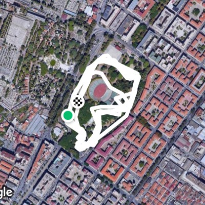 Villa Dante (1 giro 800 m circa)