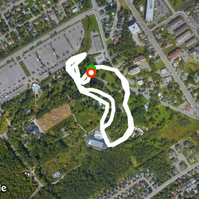 Le parc du moulin, ville de Québec, Canada