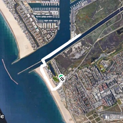 Playa del Rey bike / walk path