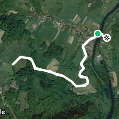 Pilchowice do Maciejowca, szosą