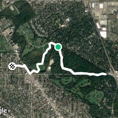 Route near Norwood Park East