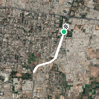 Route near Makarpura walking route map in Vadodara