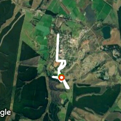 Ixopo meander walking route map in Ixopo