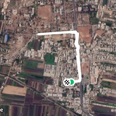 Route near Saidapur walking route map in Karad