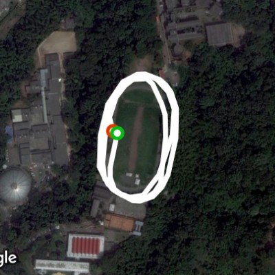 UTP walking route map in Dosquebradas