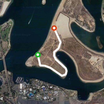 Fiesta Island off leash dogs park