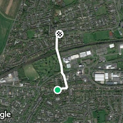 Southam to Winklebury path uphill