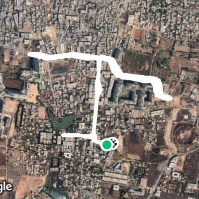 Route near Yelenahalli