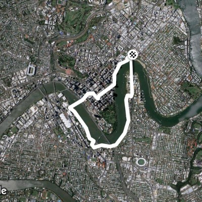 Fortitude Valley, South bank, City and Back