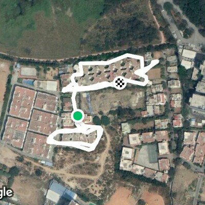 Route near Kaikondahalli