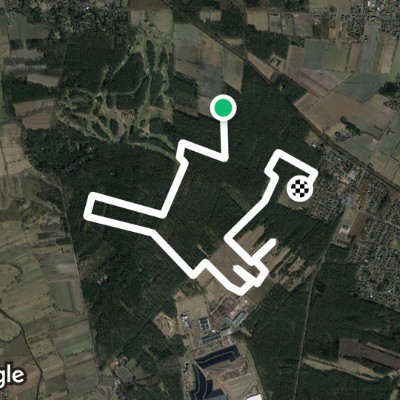 Brietlingen walking route map in Brietlingen