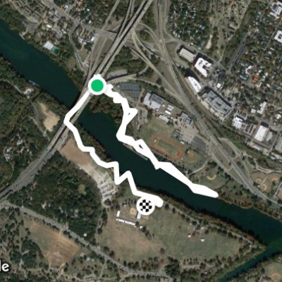 Route near Barton Hills