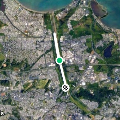 Bayamón River Linear Walk walking route map in Guaynabo