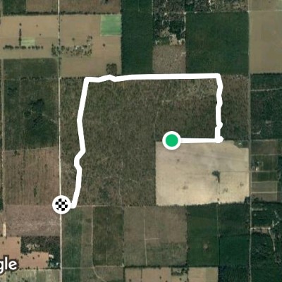 Bell ridge longleaf walking route map in High Springs