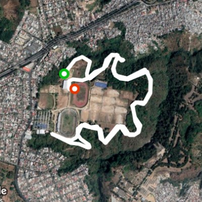 senderó Parque Barrondo