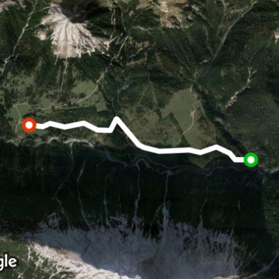 Aufstieg zum Steinernen Hütt'l