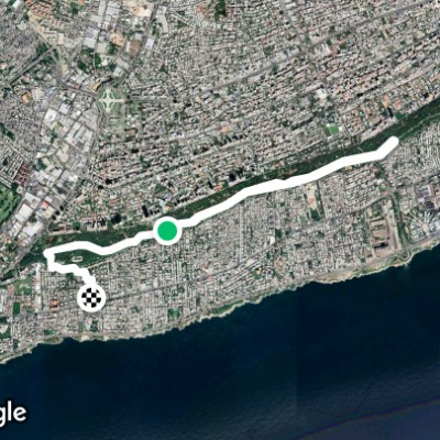 alcanzando mayor distancia 6.22 km/h