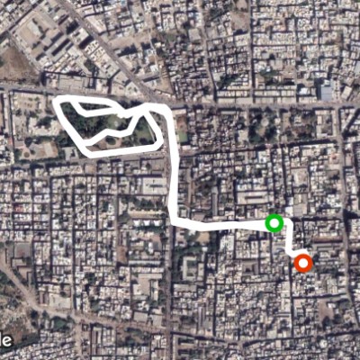 Dr Ambedkar Park, Veraval walking route map in Veraval