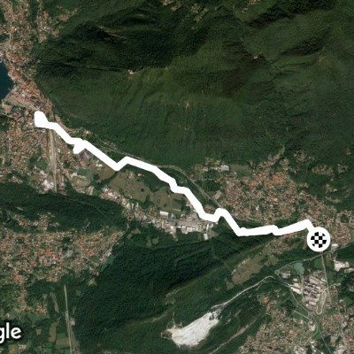 pista ciclabile cittiglio - laveno