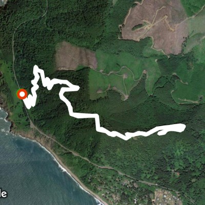 Neahkahnie Mountain via Oregon coast trail