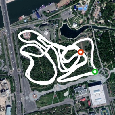 центральный городской парк г.Астана