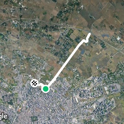 cony e percorso via vecchia frigole