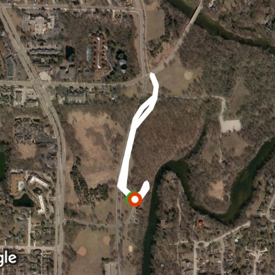 Kletzche Park - Glendale, WI walking route map in Fox Point