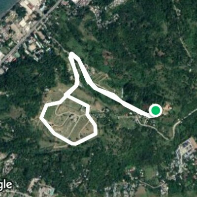 TOR-Pryce walking route map in San Roque