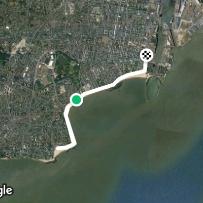 itinéraire dans Ville Port