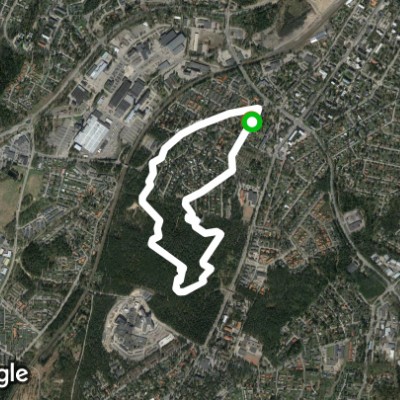 Ishinomaki Sonnin walking route map in Hyvinkää