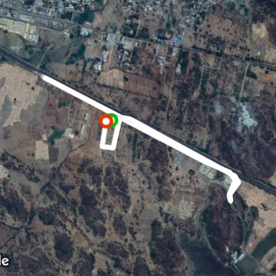 Ananthadri Temple Mahabubabad walking route map in Mahabubabad