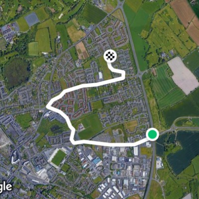 Route near Newpark Upper