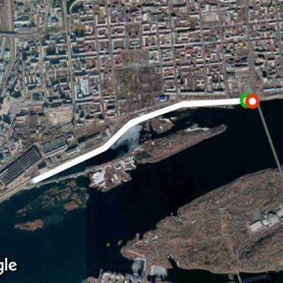 Кольцо 5км по набережной левого берега Енисея Крс.