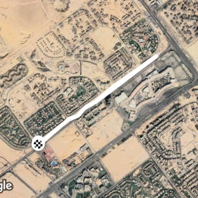 الممشي الرياضي أمام مول العرب- التوسعات الشمالية