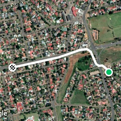 Route near Simmer And Jack Gold Mine