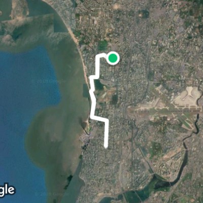 khar danda signal 8.60ml / 13.85km