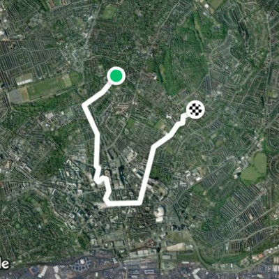 Route near Nottingham