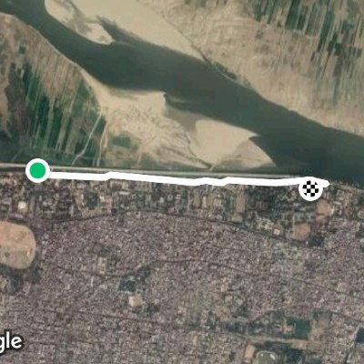 Walking along Ganga ghats, Patna